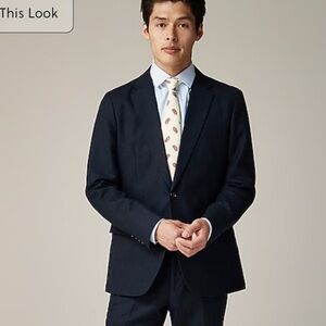 J crew Ludlow Slim-fit suit jacket in English cotton-wool blend